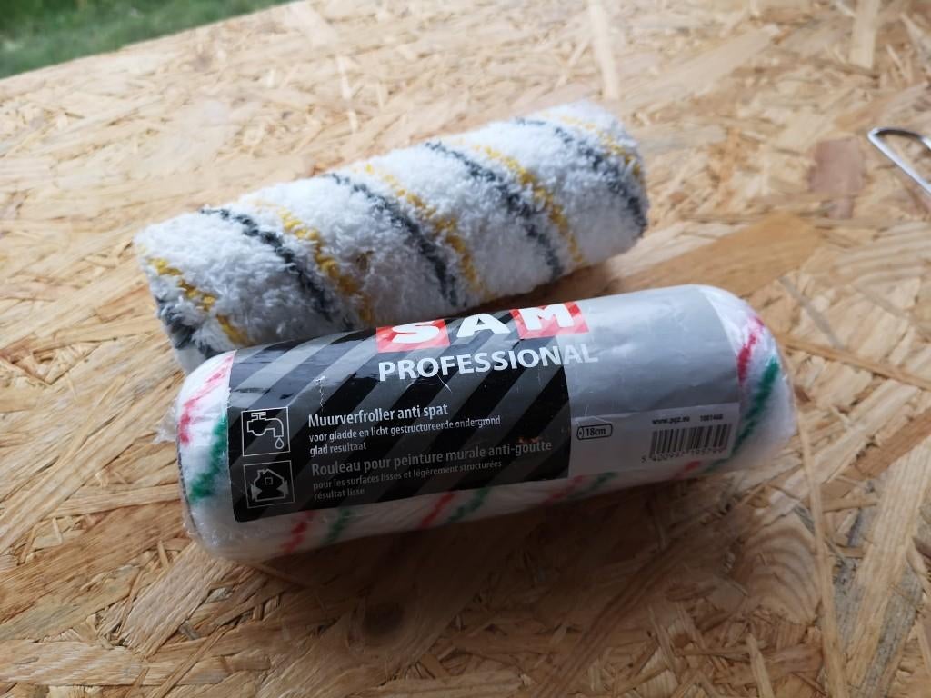 Rouleau peinture 18cm, Bricolage & Construction, Matériel de peinture, Enlèvement ou Envoi, Comme neuf