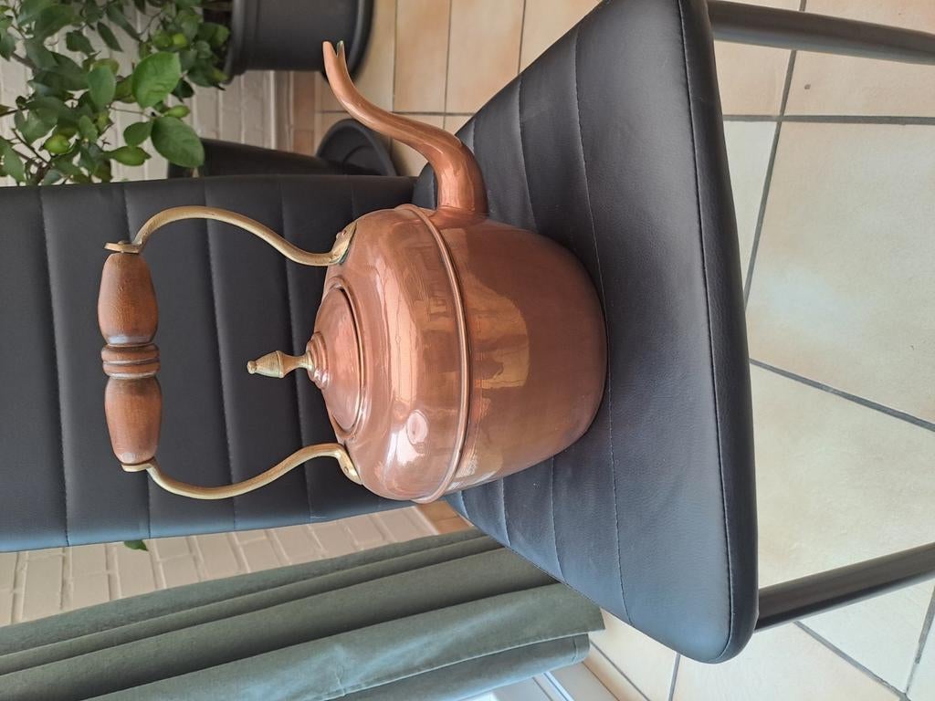 Koperen gietkan, Ophalen