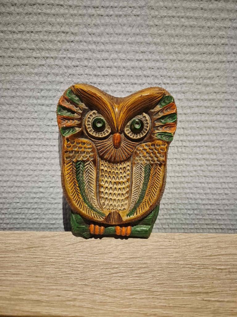 Vide poche / sculpture hibou céramique, Enlèvement