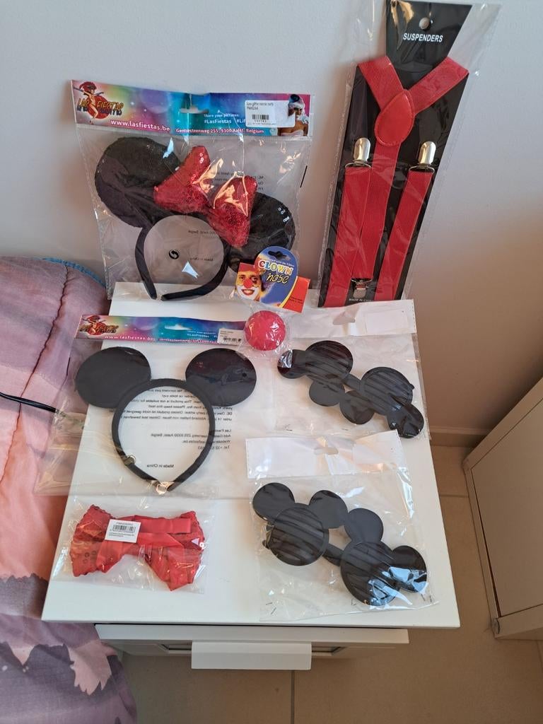 Ensembles des déguisement Micky Mouse et Minnie Mose, Enlèvement ou Envoi, Neuf