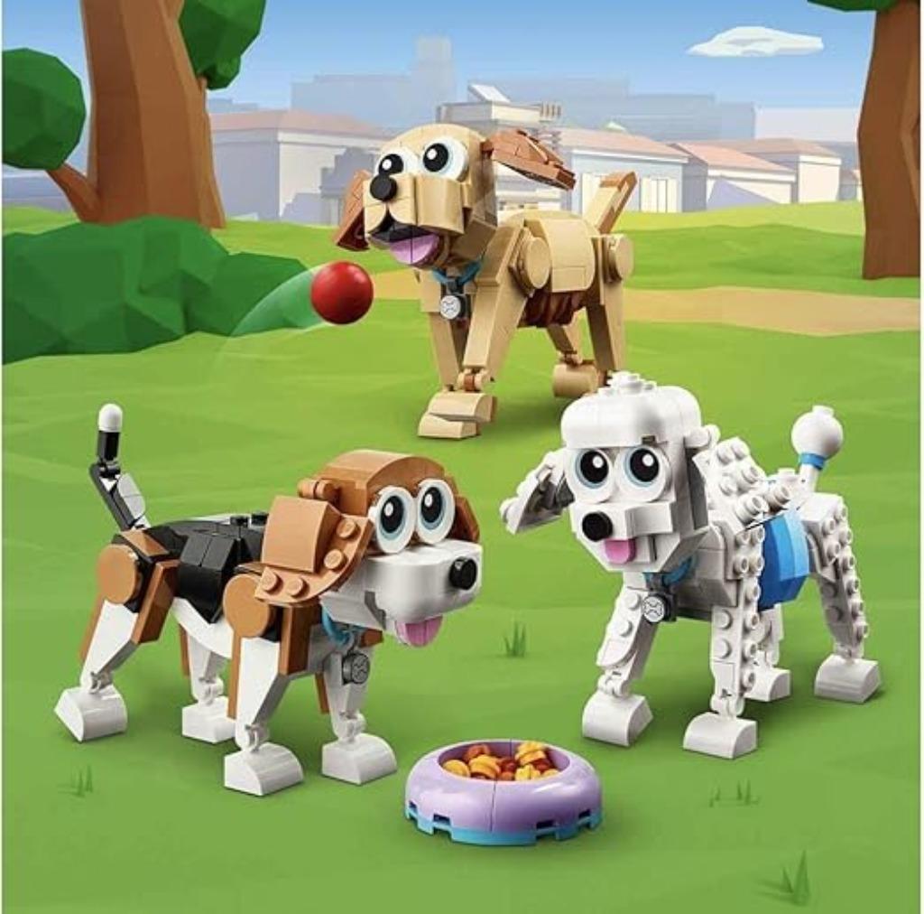 LEGO Cute dogs LIVRAISON RAPIDE ET GRATUITE, Envoi, Neuf, Ensemble complet, Lego