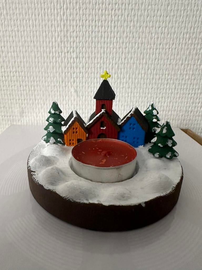 Village de Noël, Enlèvement, Neuf, Bougie