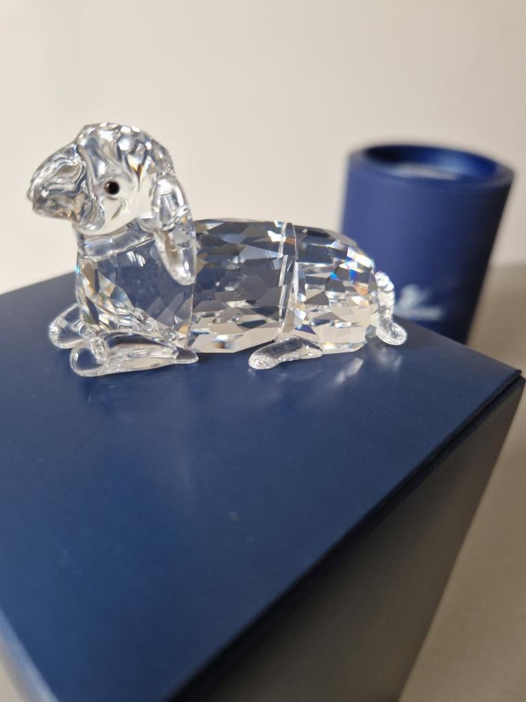 Mère brebis Swarovski couchée, Collections, Enlèvement ou Envoi, Comme neuf