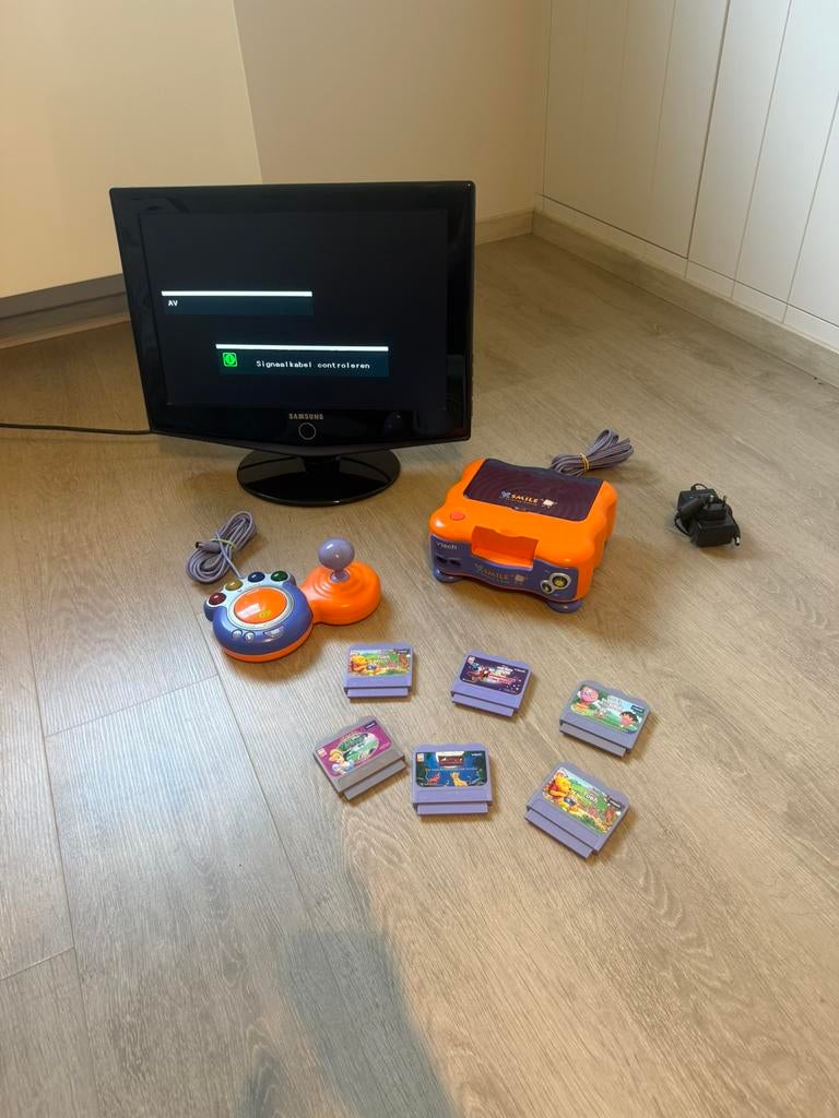 Console de jeux pour tout-petits V tech Vsmile, Consoles de jeu & Jeux vidéo, Enlèvement, Comme neuf
