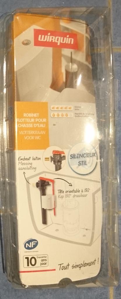 Robinet flotteur pour chasse d'eau, Bricolage & Construction, Enlèvement ou Envoi, Neuf, Toilettes