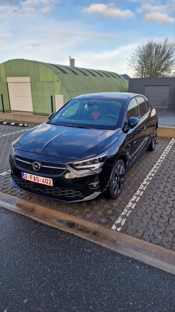 Opel corsa e gsline volledig inbrengbaar voor zelfstandige, Auto's, Opel, USB, Leder en Stof, Zwart, Elektrisch
