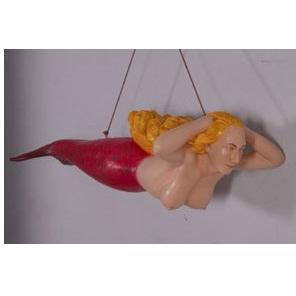 Mermaid 119 cm - zeemeermin beeld