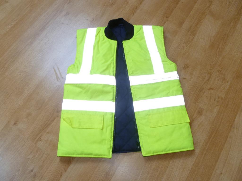 gilet matelassé jaune fluo taille S, Enlèvement ou Envoi, Comme neuf