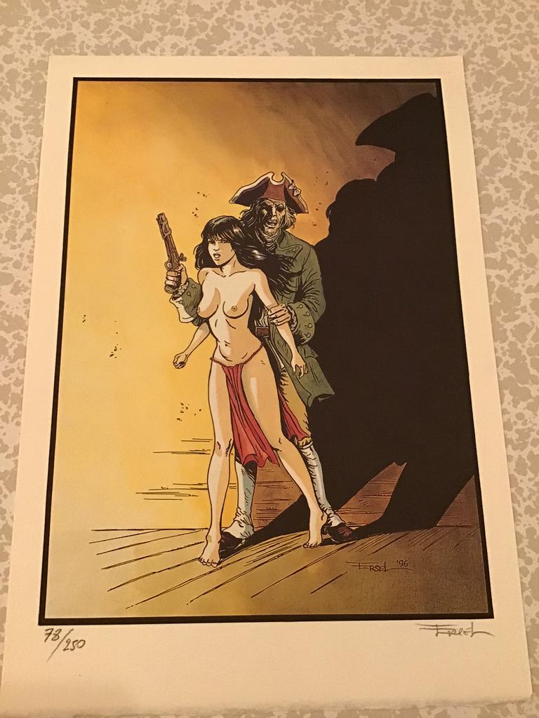 Sérigraphie Ersel ‘96, Comme neuf