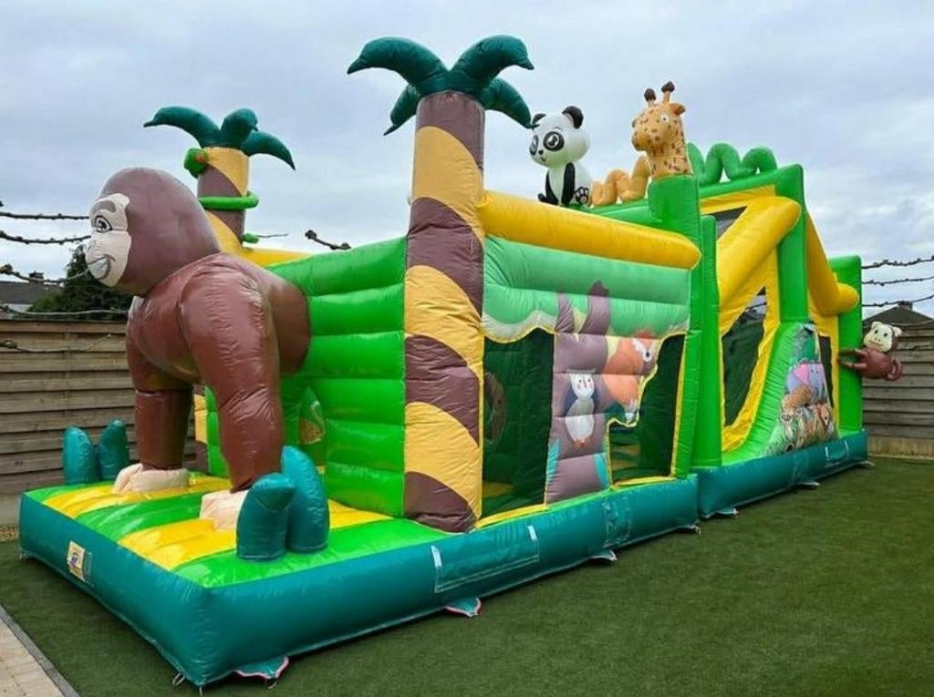 Stormbaan /springkasteel  te huur, Enlèvement