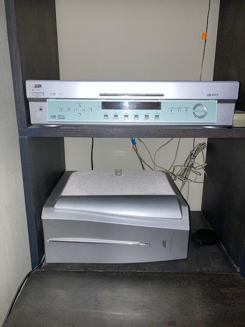 JVC surround systeem met 5 boxen, Audio, Tv en Foto, Home Cinema-sets, Ophalen, Gebruikt, JVC, 5.1-systeem