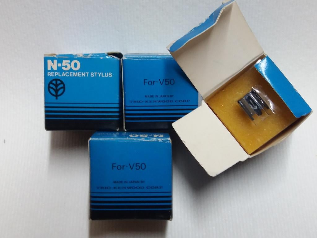 Stylus Trio / Kenwood N-50 - N.O.S., Enlèvement ou Envoi, Neuf, Pièce tourne-disques, Technics