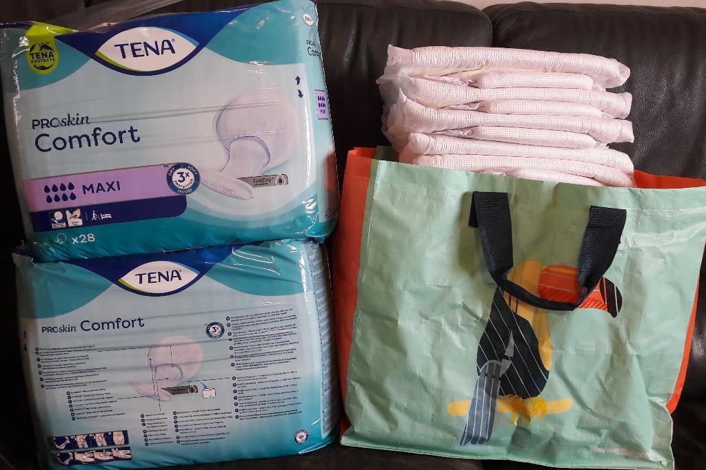 Lot de protections et Pants TENA pour fuites urinaire, Enlèvement ou Envoi, Neuf