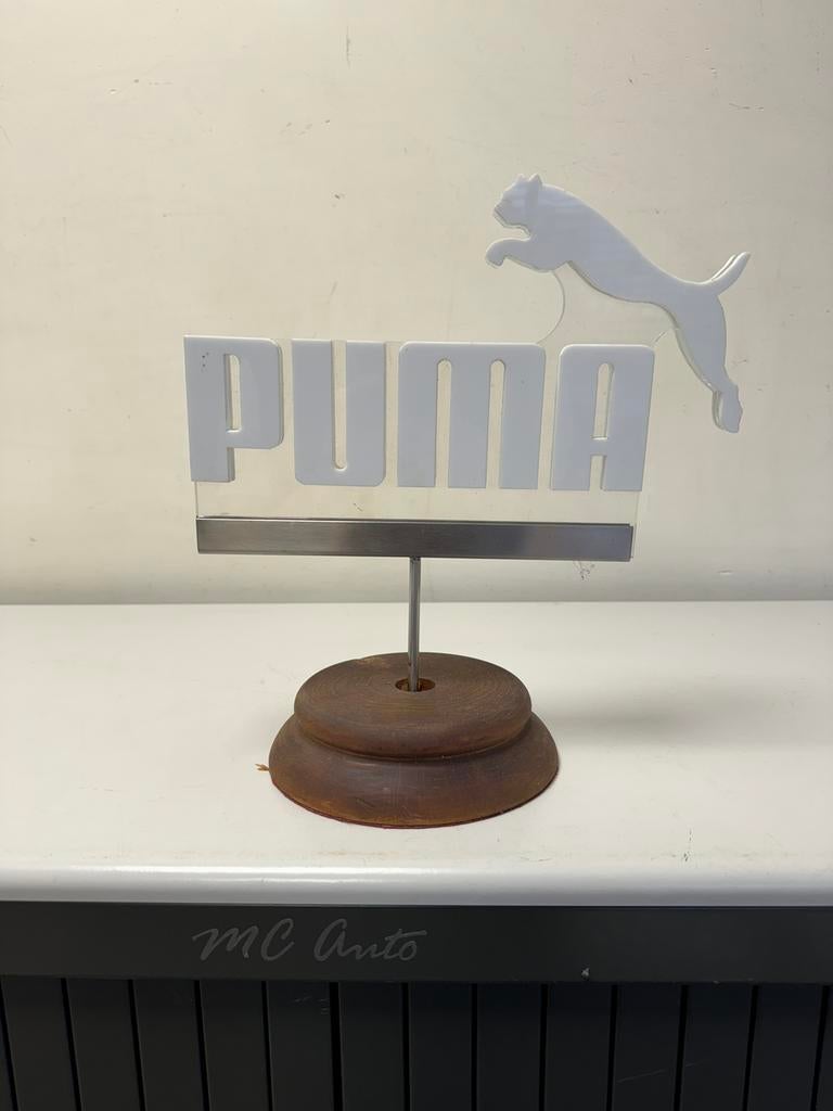 Présentoir publicitaire du magasin Puma, Collections, Enlèvement ou Envoi, Utilisé, Panneau publicitaire