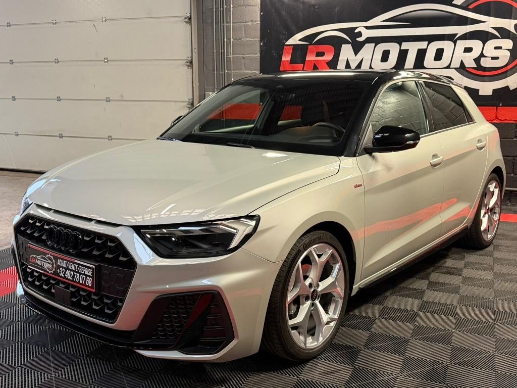 **Audi A1 sportback//3x sline s-tronic//nieuwstaat**, Auto's, Audi, A1, LED verlichting, Leder en Stof, Bedrijf
