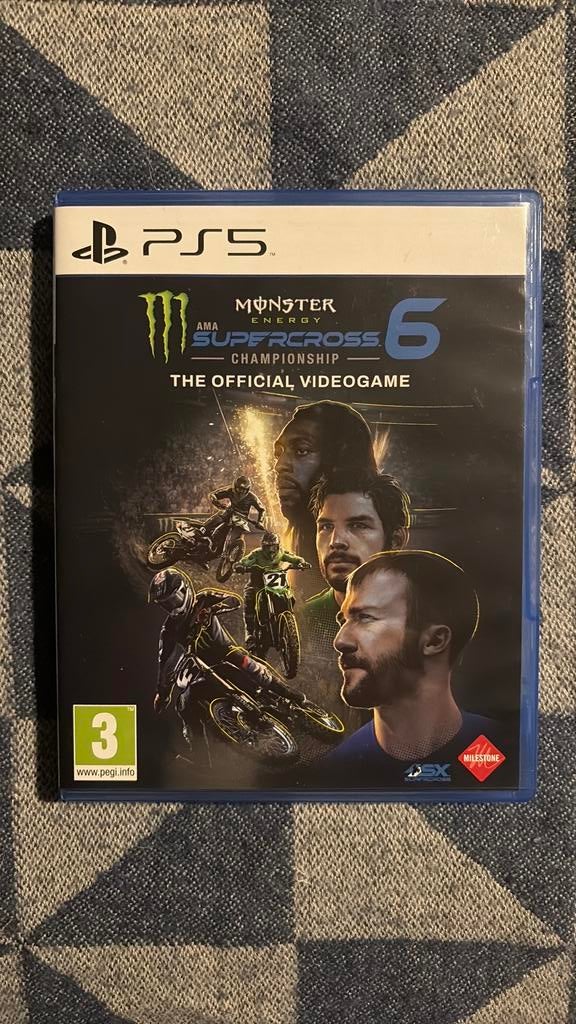 Monster Energy Supercross 6 - Le jeu vidéo officiel, Consoles de jeu & Jeux vidéo, Jeux | Sony PlayStation 5, Comme neuf, Enlèvement