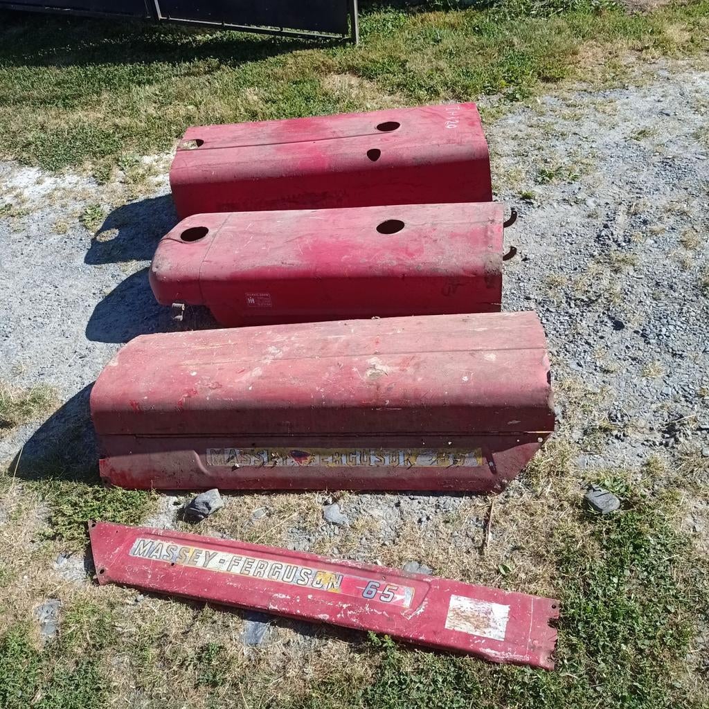 Tracteur massey Ferguson McCormick, Articles professionnels, Enlèvement