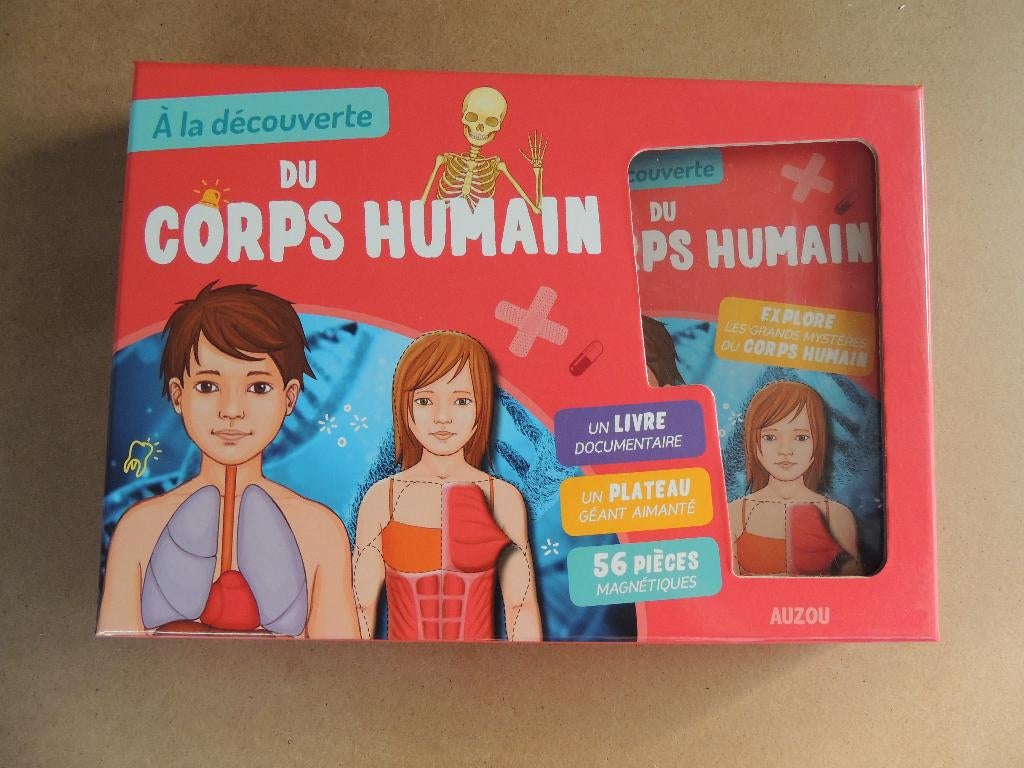 Coffret - A la découverte du corps humain, Enfants & Bébés, Enlèvement, Découverte