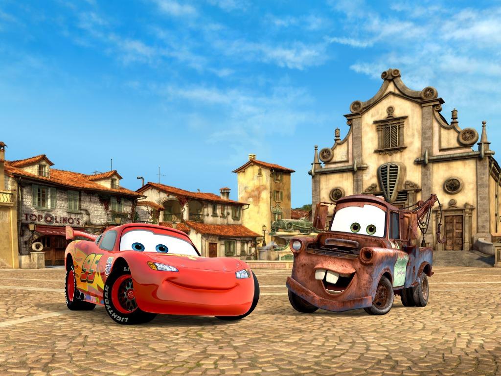 Cars Posterbehang XL McQueen en Takel Muurdeco4kids, Ophalen of Verzenden, Nieuw, Wanddecoratie