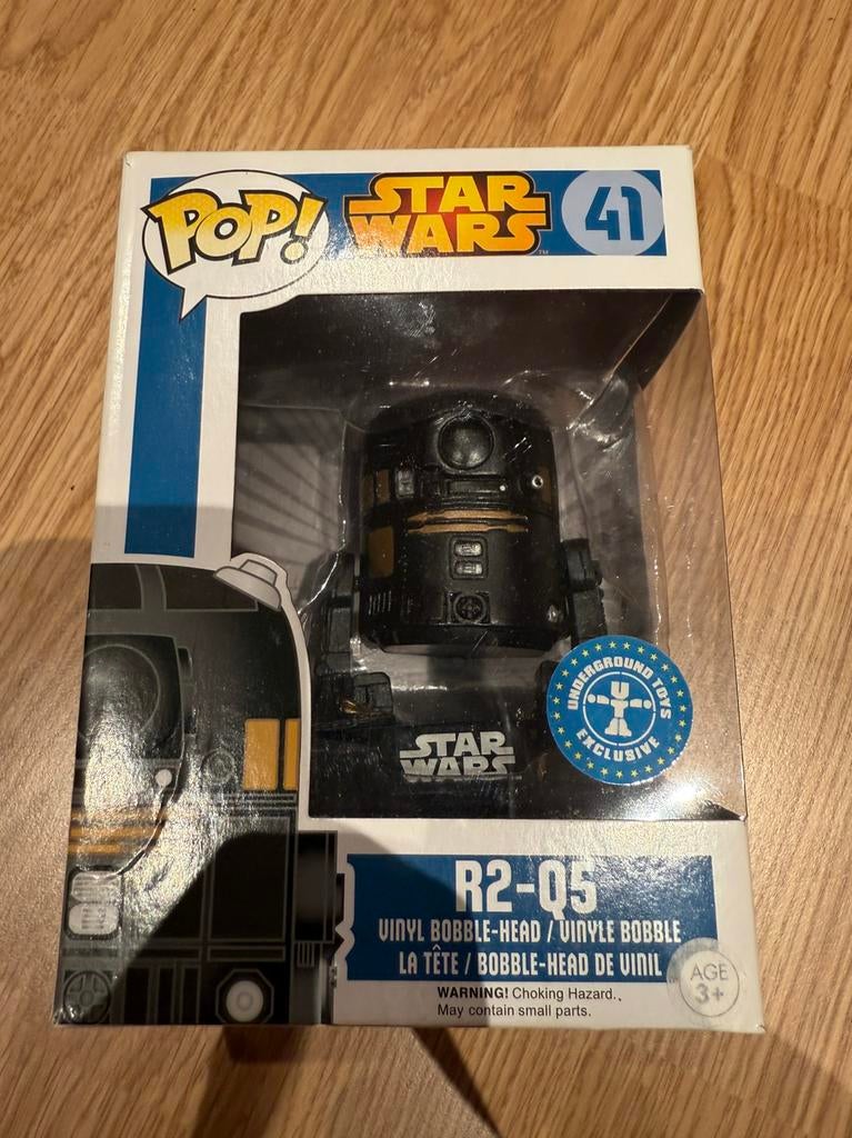 Funko Pop - R2-Q5 Vinyl Figure - Star Wars 41, Verzamelen, Ophalen of Verzenden, Zo goed als nieuw