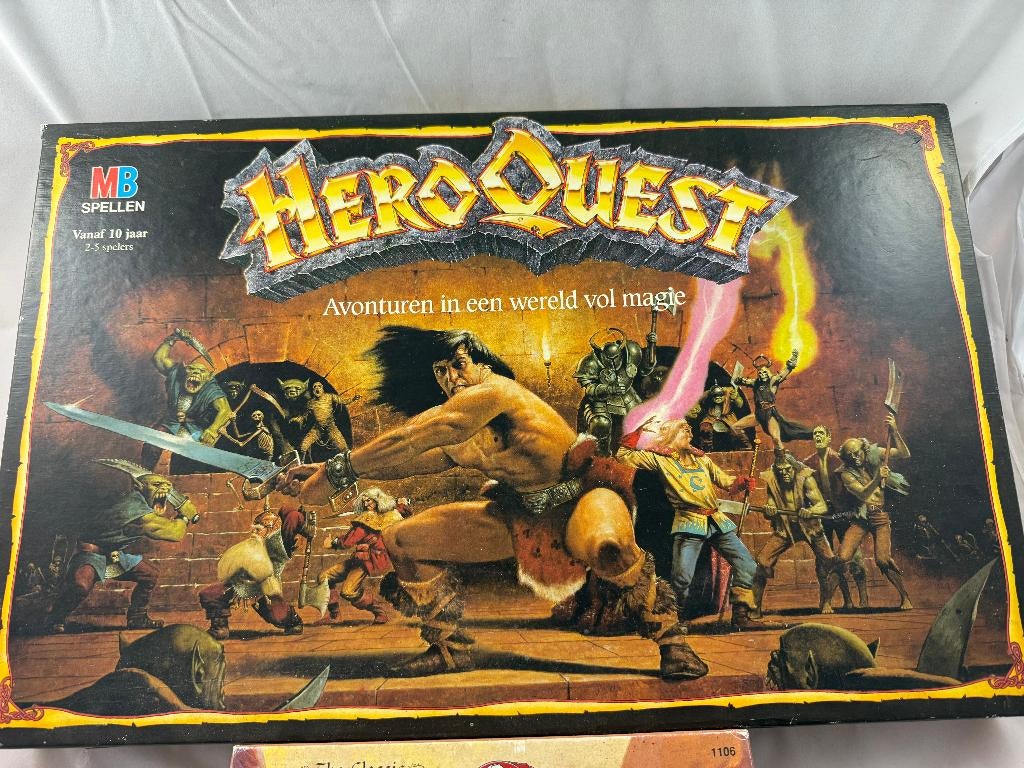 HeroQuest Klassieke Editie (NL) – 100% Compleet, Enlèvement ou Envoi, Comme neuf, MB