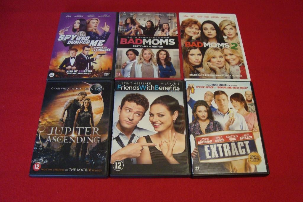 9 dvd's met mila kunis, Ophalen of Verzenden, Actiekomedie