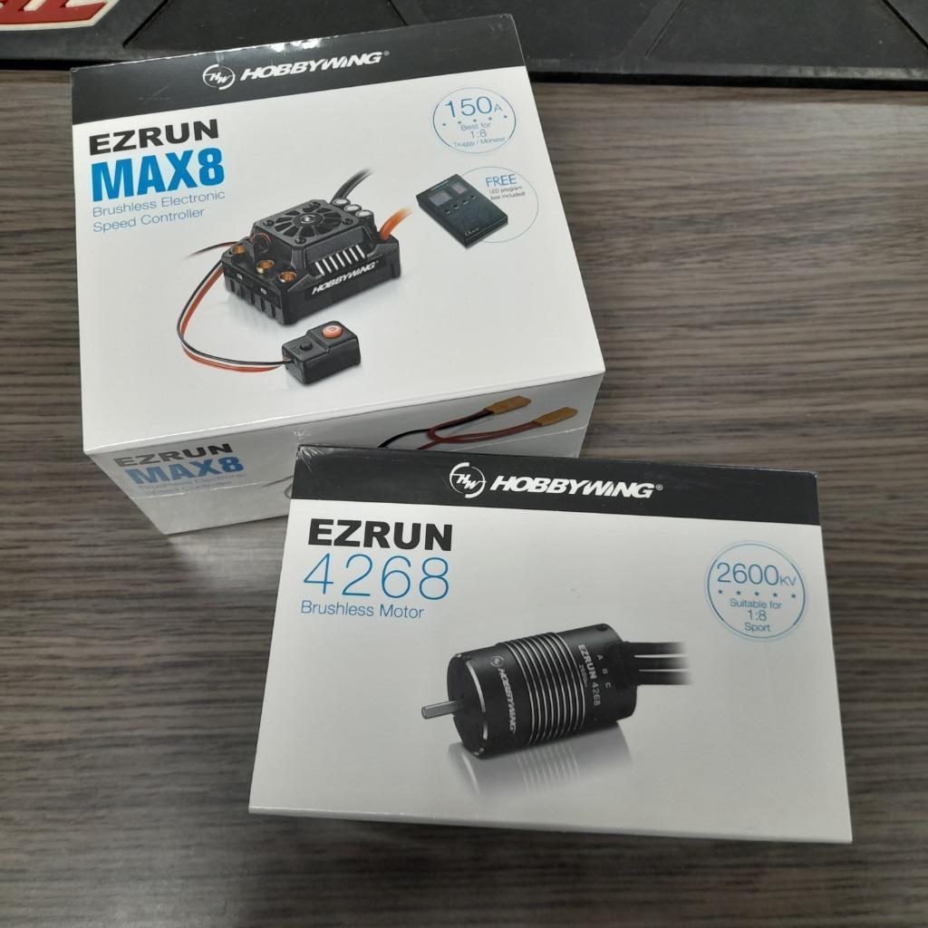 Hobbywing Ezrun MAX8 & Ezrun 4268, Nieuw, Schaal 1:10, Onderdeel, Ophalen