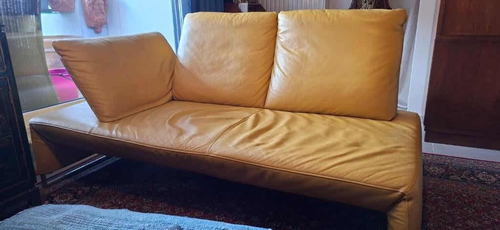 LEDER ZETEL KOINOR, Ophalen, Zo goed als nieuw, 75 tot 100 cm, Leer