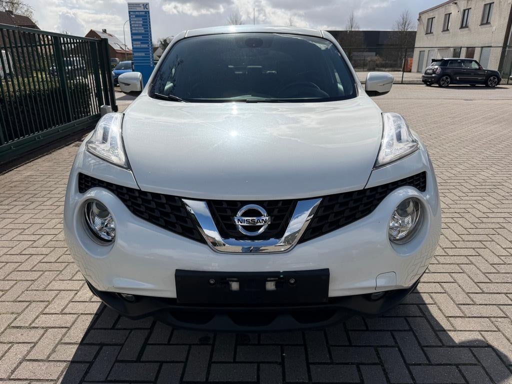 Nissan Juke N-Connecta 1200 cc benzine, Auto's, Parkeersensor, Wit, Bedrijf, Handgeschakeld