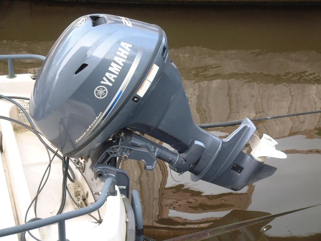 Yamaha 25 pk Buitenboordmotor langstaart 4 takt Power trim, Watersport en Boten, Buiten- en Binnenboordmotoren, Ophalen, 10 tot 30 pk
