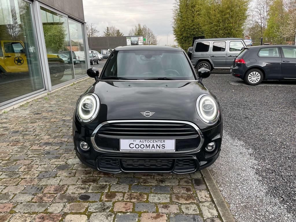 MINI Cooper 1.5 OPF (EU6d-TEMP) JWC (bj 2019), Auto's, Mini, Stof, Gebruikt, 136 pk, Zwart