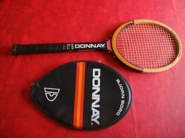 Raquette de tennis Donnay: Allwood BJORN BORG Vintage N 1, Ophalen of Verzenden, Gebruikt, Racket, Overige merken