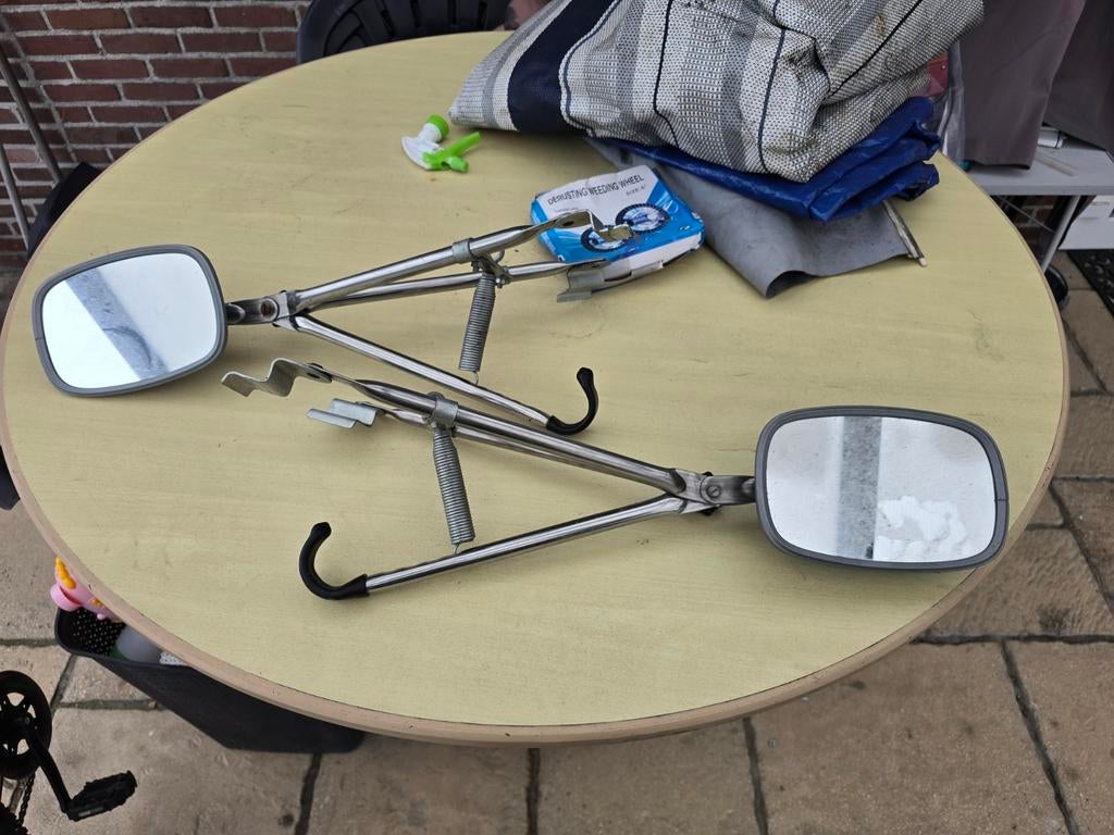 Oldtimer auto caravan spiegels € 50 euro, Ophalen