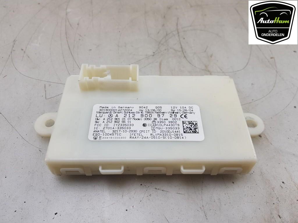 DIVERS Module keyless vehicle AMG GT (C190) (|A2129009729|), Dhr. J. Ham, Mercedes-Benz, Administratie@autoham.nl, Utilisé