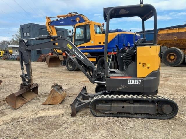 minigraver Volvo ECR25 D, Zakelijke goederen, Ophalen, Graafmachine