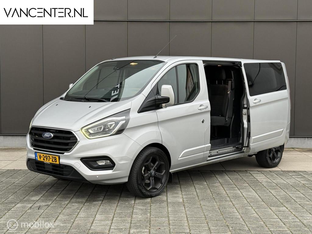 Ford Transit Custom 2.0 TDCI 170PK Automaat L2H1 DC Carplay, Achat, Euro 6, Entreprise, Noir