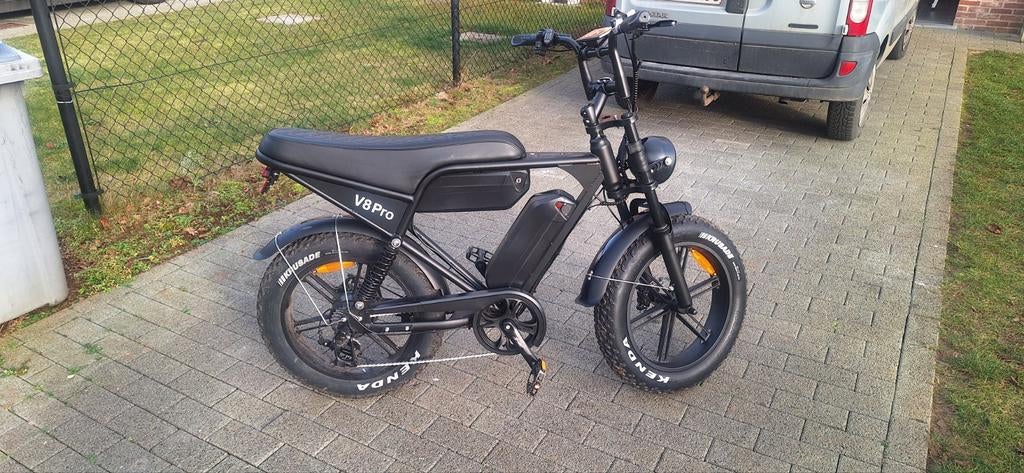 FATBIKE V8 PRO TE KOOP, Fietsen en Brommers, Minibikes, Midibikes en Pitbikes, Ophalen, Zo goed als nieuw