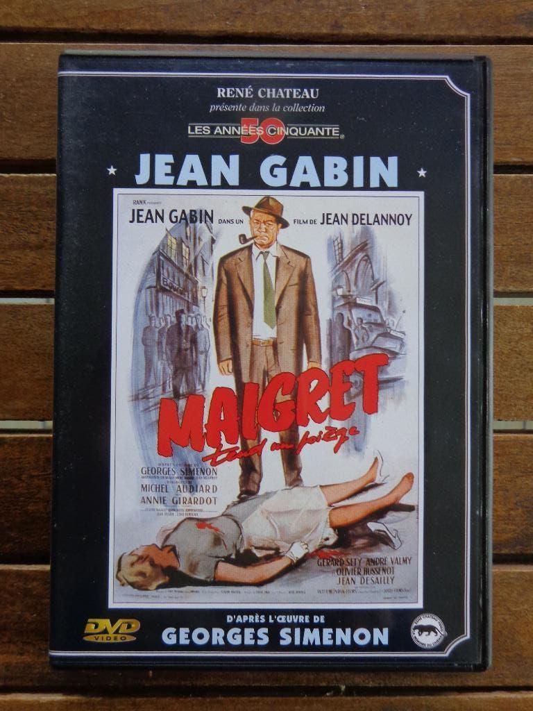 )))  Maigret tend un Piège  //  Jean Gabin  (((, CD & DVD, DVD | Thrillers & Policiers, Comme neuf, Détective et Thriller, Tous les âges