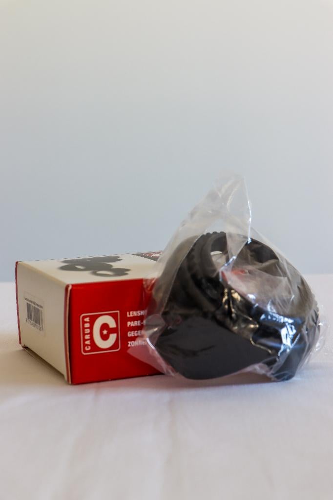 Ongebruikte Caruba DC-S 58mm zonnekap, Audio, Tv en Foto, Foto | Filters, Nieuw, Zonnekap, 50 tot 60 mm, Overige merken, Ophalen of Verzenden