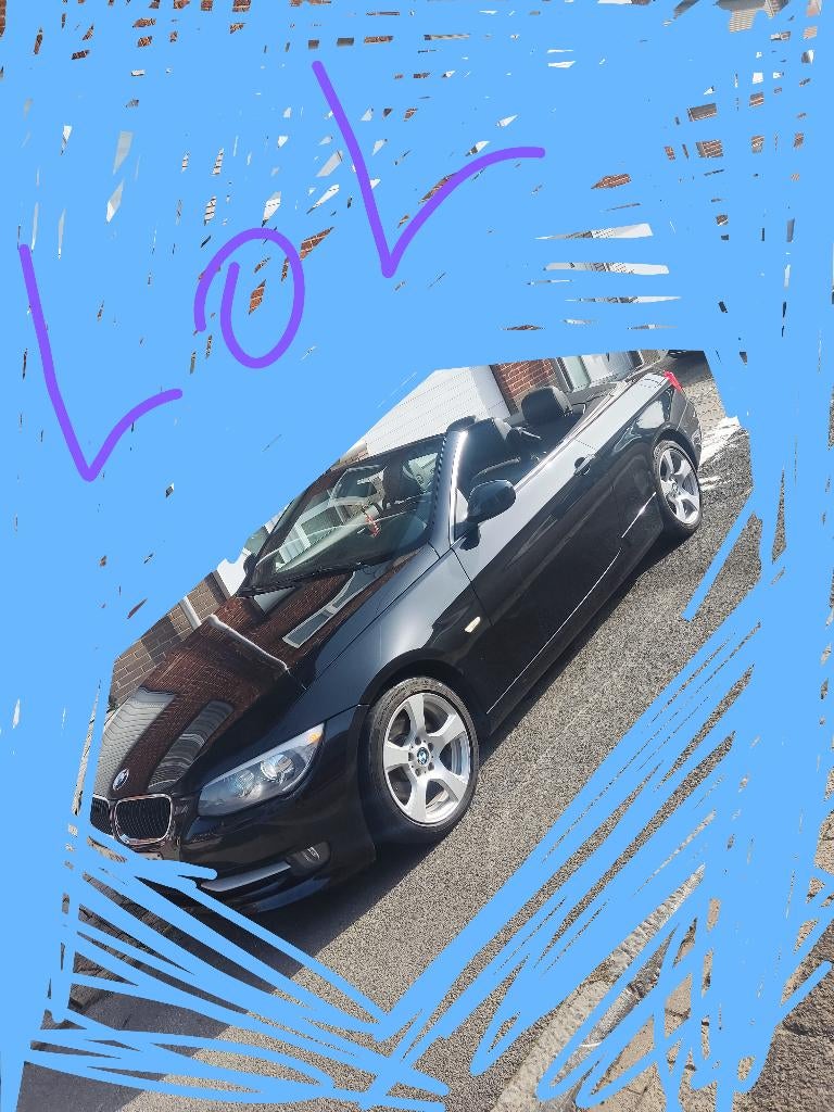 Bmw 320d cabriolet., Autos, BMW, Cuir, Euro 5, Cabriolet, Entretenue par le concessionnaire