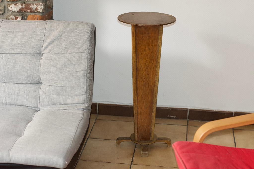 socle en bois placage de bois, Enlèvement ou Envoi