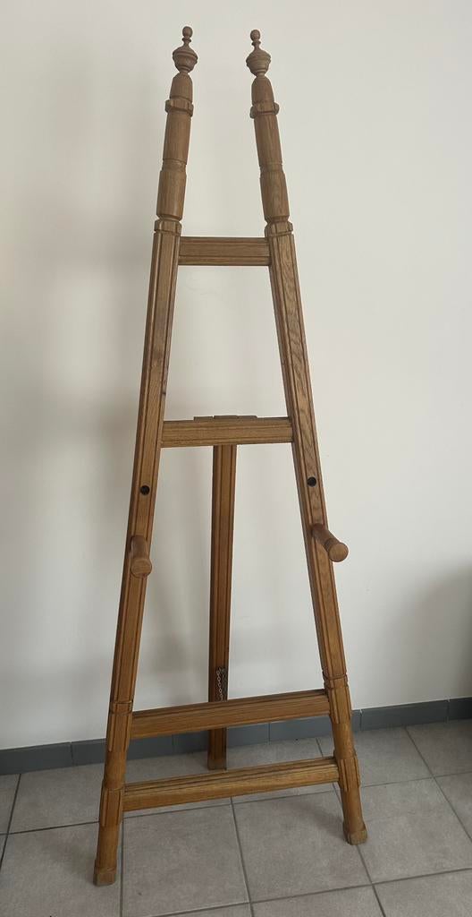 Mooie eiken schildersezel, Hobby en Vrije tijd, Ophalen, Zo goed als nieuw