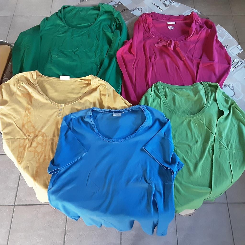 5 t’shirts maat large, Ophalen of Verzenden, Gedragen