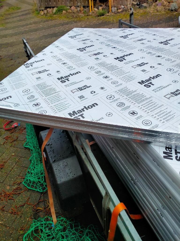 Polycarbonaat platen nieuw, Dieren en Toebehoren, Ophalen of Verzenden, Nieuw, Kunststof, Volière