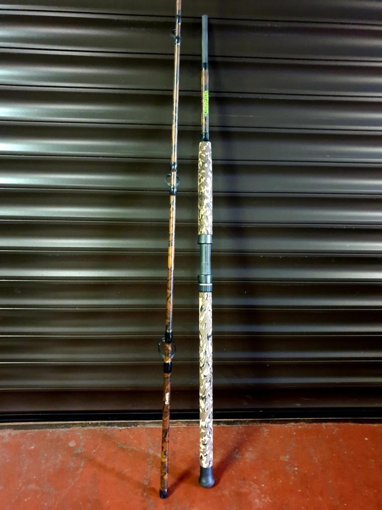 Wild Cat's 285 meervalhengel, Ophalen