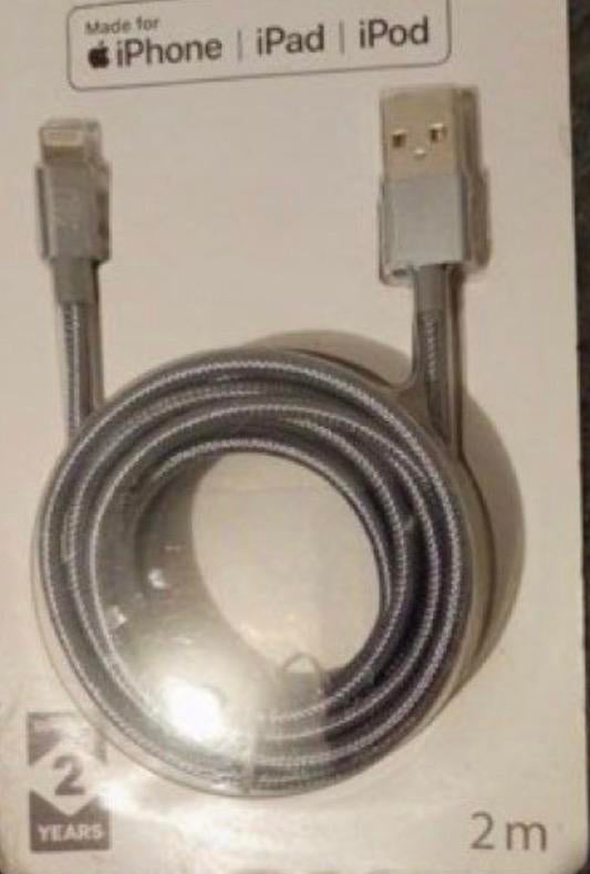 Superbe câble chargeur iPhone/iPad neuf dans son emballage, Télécoms, Téléphonie mobile | Chargeurs pour téléphone, Enlèvement