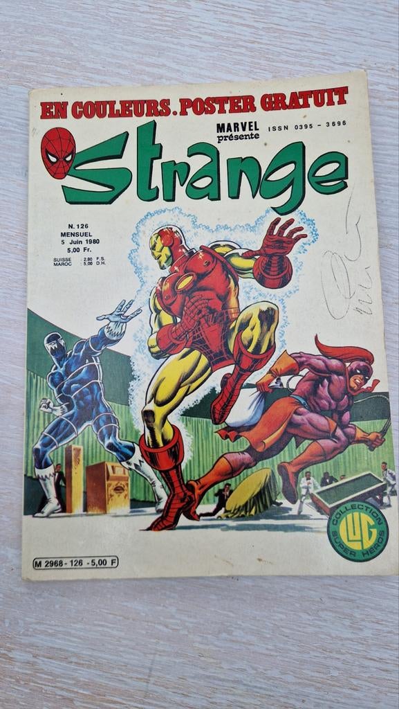 Marvel Strange n126 1980, Enlèvement