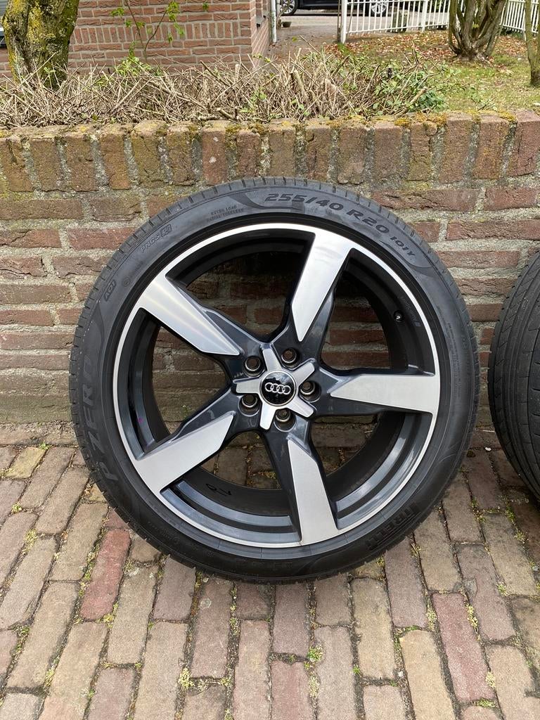 20 Inch Originele Audi A6 Q3 RSQ3 Velgen Zomer, Ophalen, Gebruikt, 255 mm, Banden en Velgen