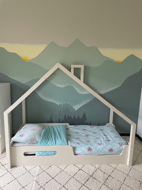 Peuterbed, Kinderen en Baby's, Gebruikt, 70 tot 85 cm, 140 tot 160 cm, Ophalen