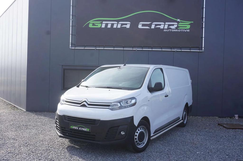 Citroën Jumpy 2.0 BlueHDi XL S/S EU6.4-Nav-360cam-3Zit-Gara, Auto's, Citroën, Stof, Gebruikt, Wit, 5 deurs